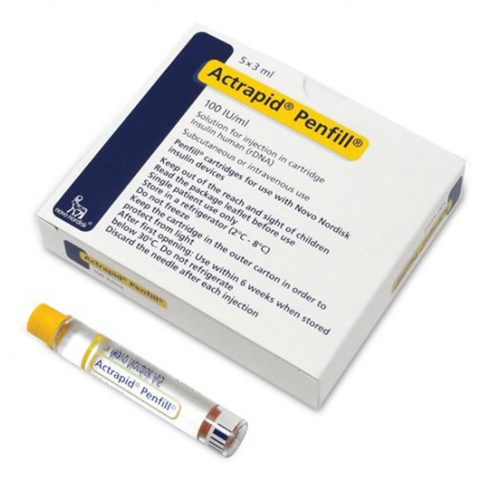 ACTRAPID PENFILL 100 IU 3 ML